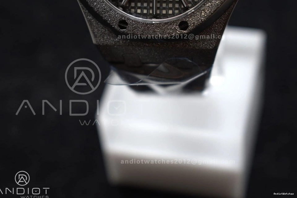 APSF Royal Lightweight Grey Textured SA3120 SS 1:1 1031 Clone SS Edition Dial Best 15454 Bracelet Frosted 37mm on Super Oak 1218